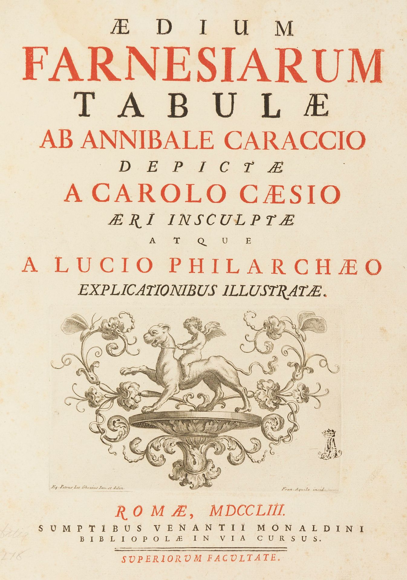 Carracci, Annibale. – L. Pilarchaeus Carracci, Annibale. -L. Pilarchaeus (c'est-&hellip;