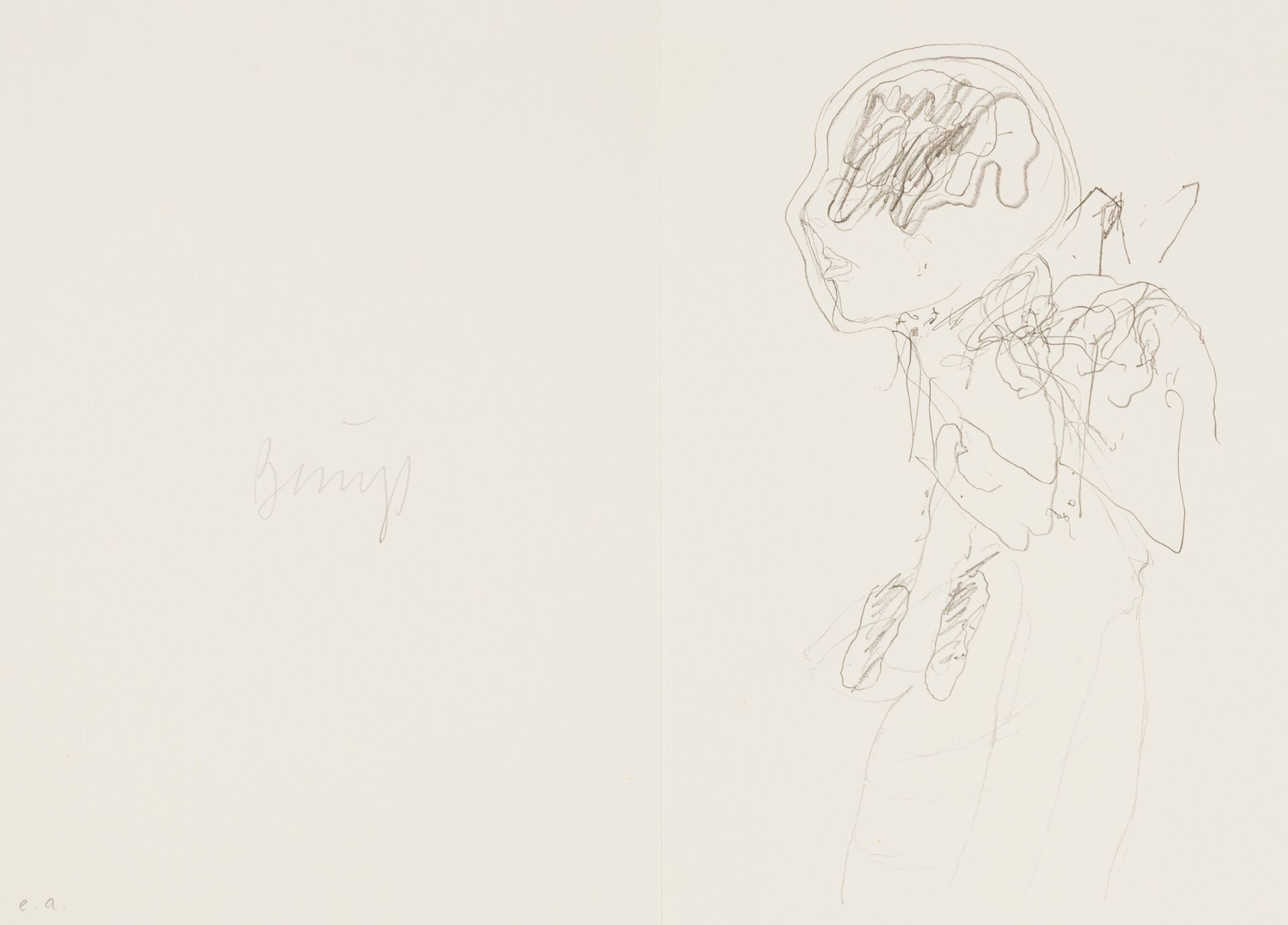 Beuys, Joseph. Beuys, Joseph. Zeichnungen, Zu den beiden 1965 wiederentdeckten S&hellip;