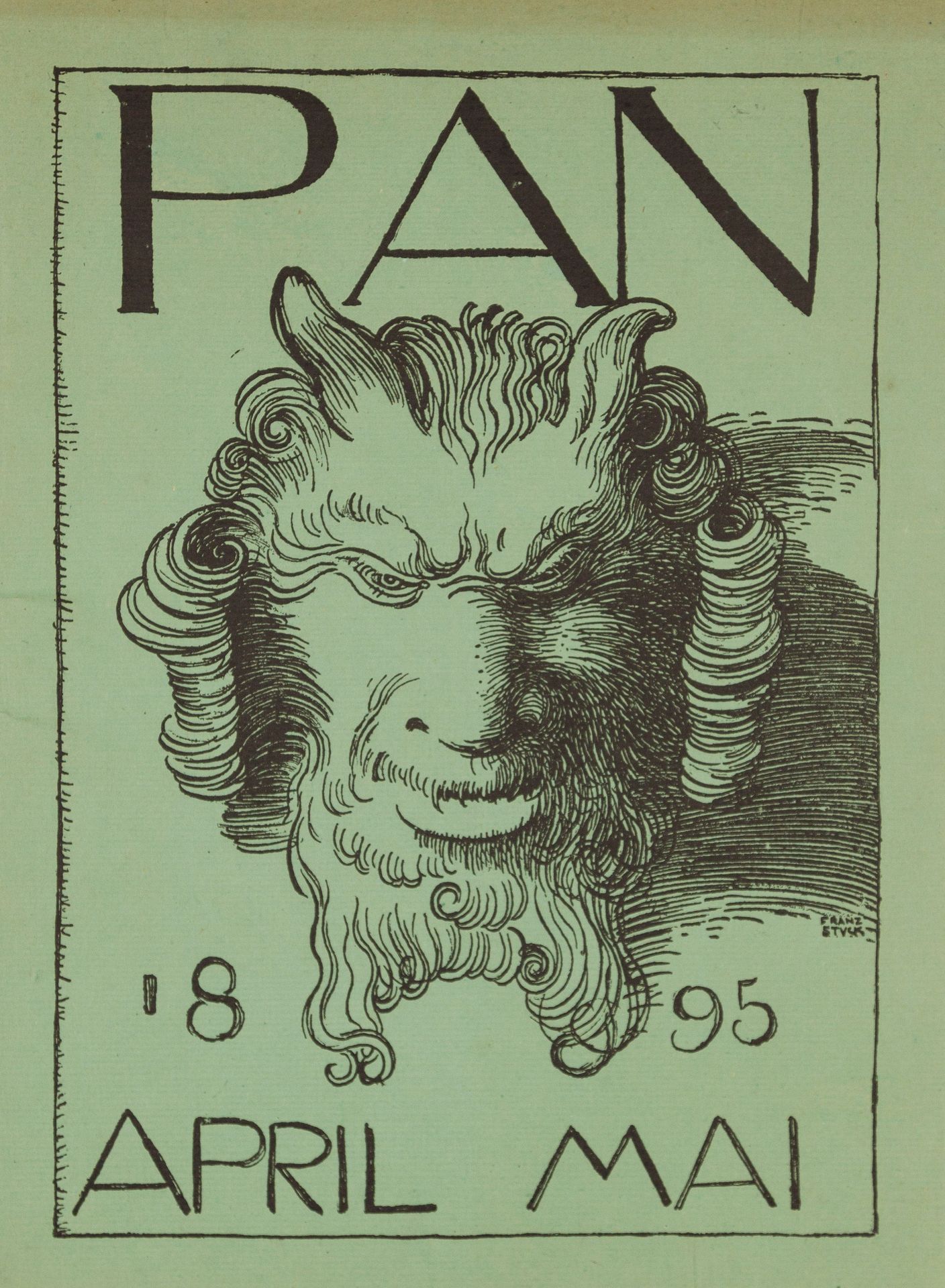 PAN. PAN. 3 Hefte: April/Mai 1895, Dezember/Januar 1895-96, Februar/März 1896. 2&hellip;