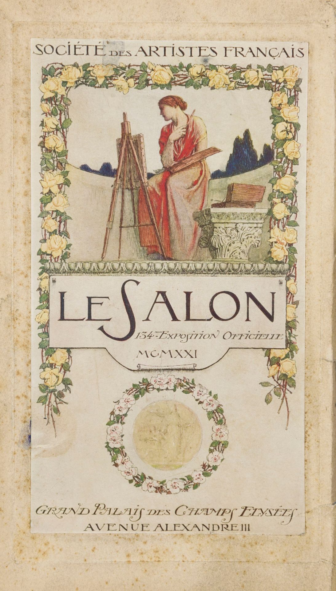 Paris. – Le Salon. 巴黎--沙龙。7本（6本有插图）展览目录。巴黎1920-22，1929-30，1935，1937。2卷有磨损，1卷无封面。&hellip;