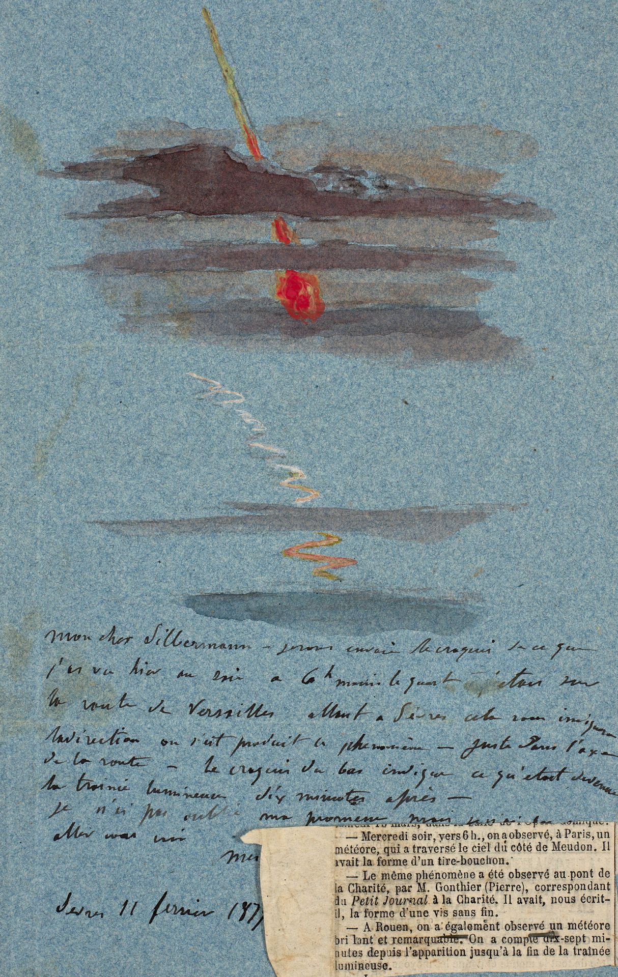 Null Félix BRACQUEMOND (Paris, 1833 - Sèvres, 1914)


Passage d'une météorite le&hellip;