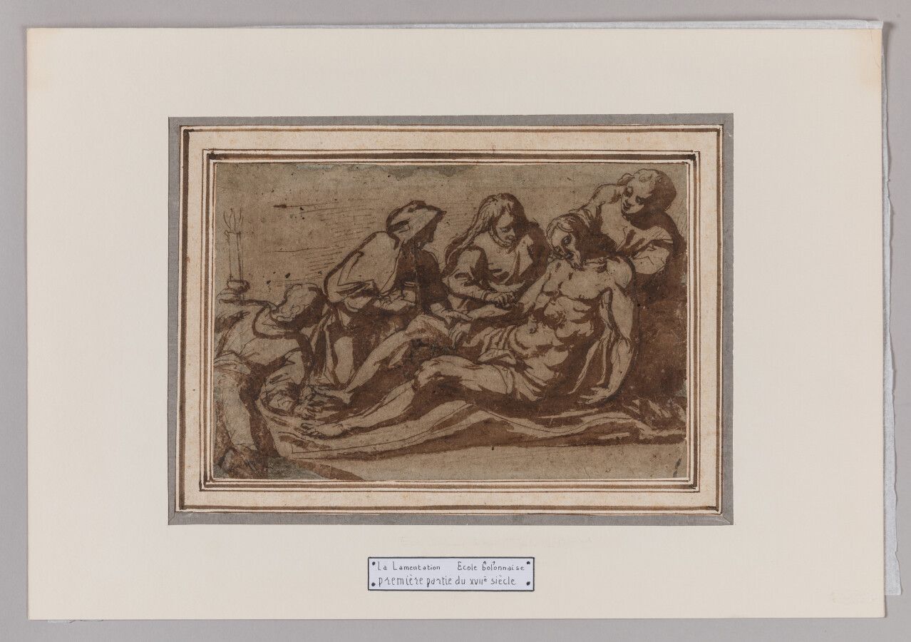 Null Ecole BOLONAISE du XVIIème siècle

Pieta

Plume et encre

19 x 27,7 cm

Tac&hellip;