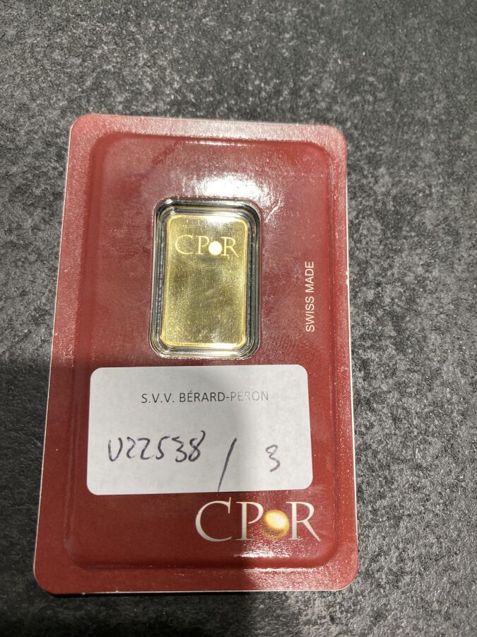 Null GOLDEN INGOT 10 g 999.9 CPOR 006564

Lot not present in the study, sold by &hellip;