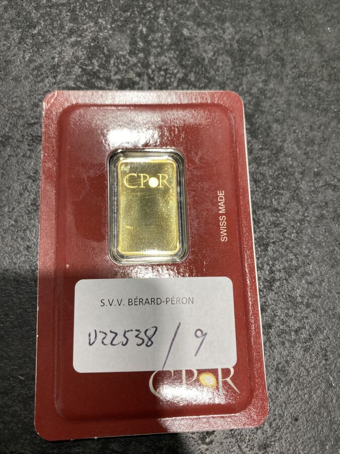 Null GOLDEN INGOT 10 g 999.9 CPOR 006561

Lot not present in the study, sold by &hellip;