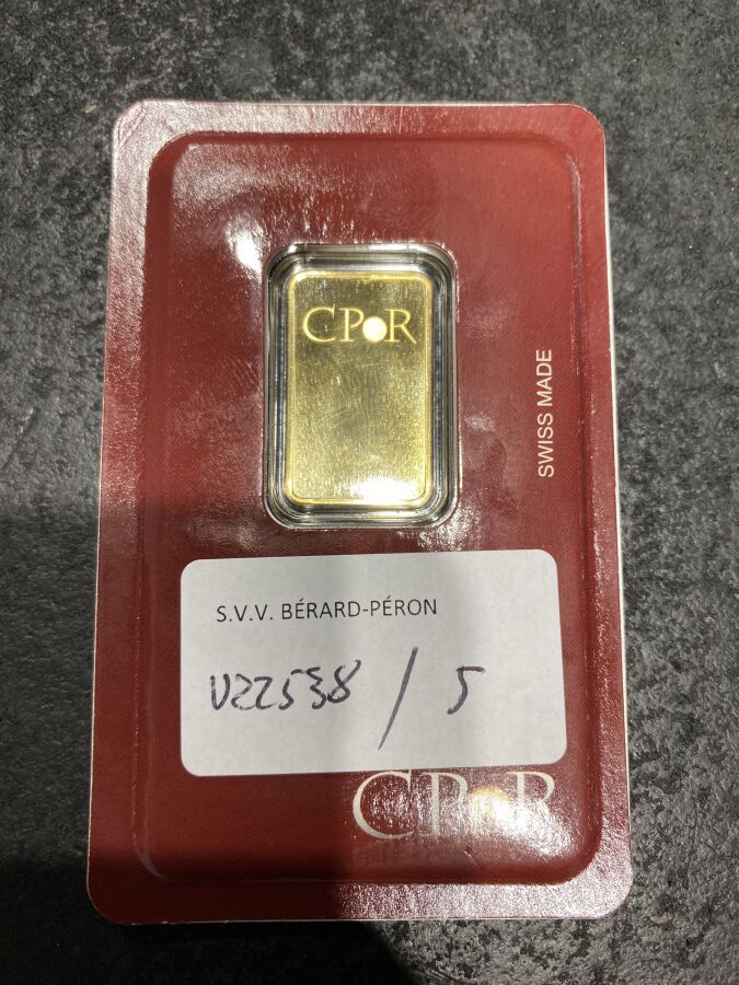 Null 10克黄金 INGOT 999.9 CPOR 006565

研究中不存在的地段，以指定方式出售