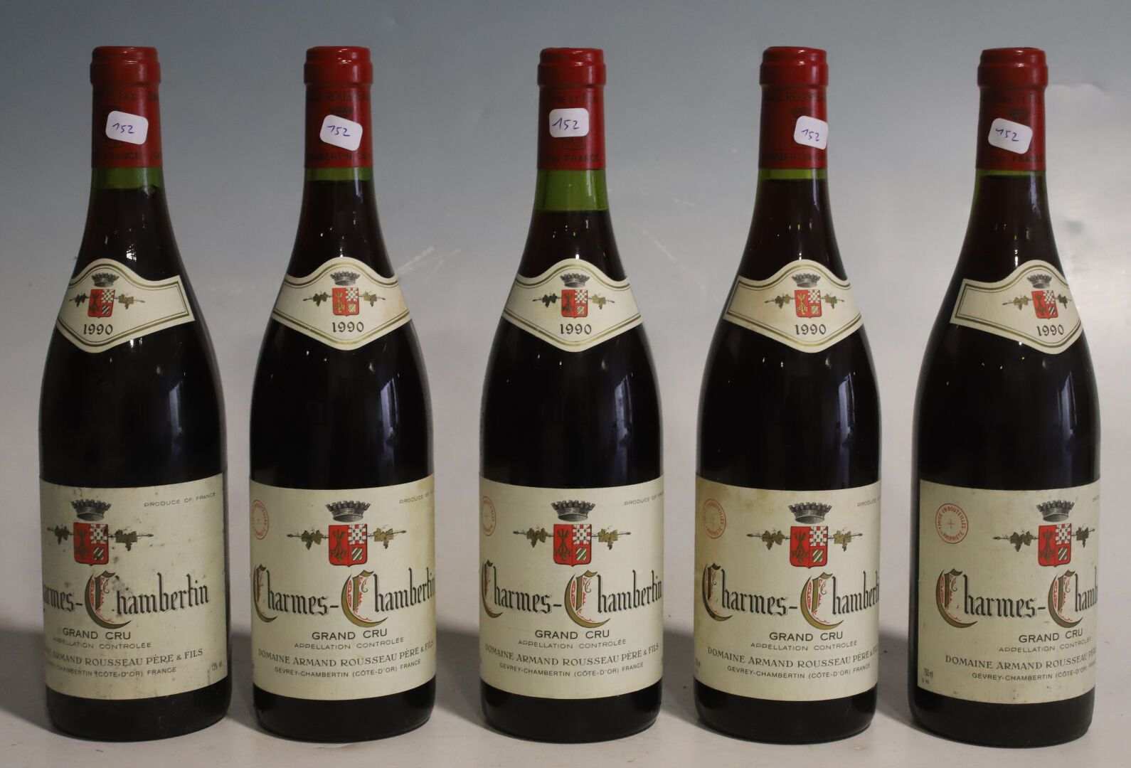 Null 5 bouteilles Gevrey-Chambertin Clos Saint-Jacques, 1er cru, domaine Armand &hellip;