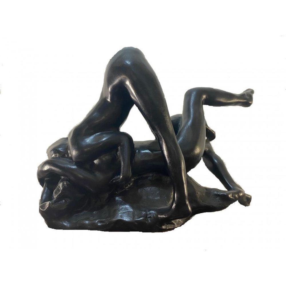 Null RODIN Auguste (d'après) (1840 - 1917). « Femmes damnées ». Bronze à la cire&hellip;