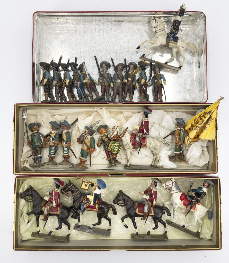 Null Ronde Bosse - CBG和其他: 骑士 - 火枪手 - 步行的火枪手 - 法国 17世纪 (22页)
