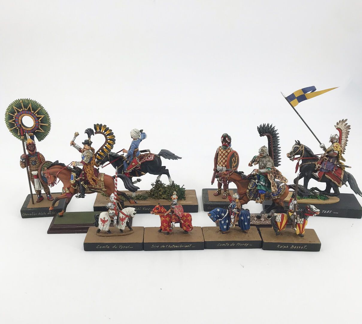 Null 隆德-博斯-英格兰：各种骑士和步兵，包括土耳其斯帕希人--1683年--有翼轻骑兵--1683年--4个锦标赛骑士--阿兹特克勇士--阿兹特克鹰马。