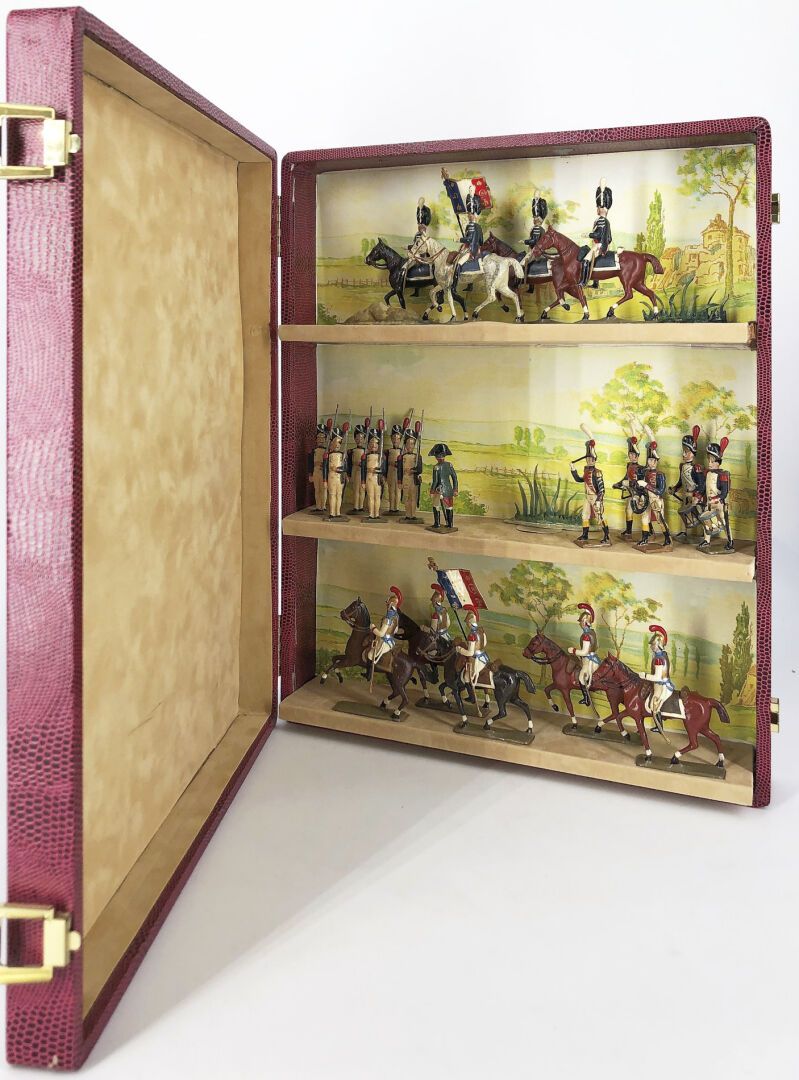 Null Ronde Bosse - CBG : 3-storey box with Cavaliers de la Garde - Grenadiers' B&hellip;