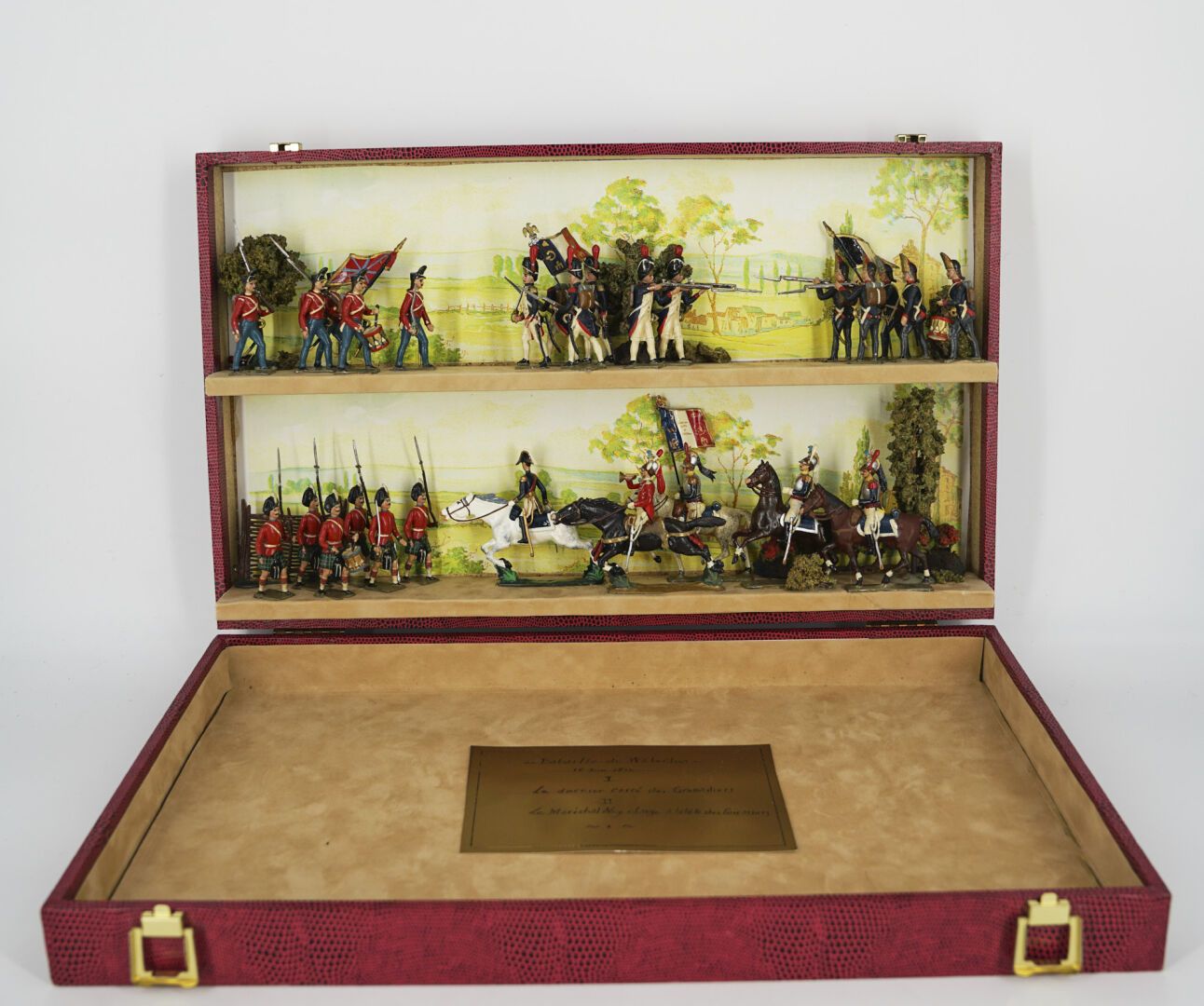 Null Ronde Bosse - 当代CBG：带2层的盒子：WATERLOO战役 - 1815年6月18日 - 榴弹兵的最后方阵 - NEY元帅在魁北克军团&hellip;
