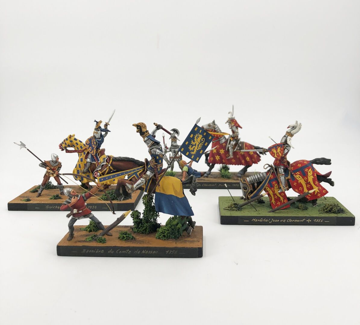 Null Ronde Bosse - England : Four playlets : battle scene in the 14th century, w&hellip;