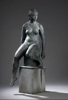 Null 纳特-尼琼(Nat NEUJEAN) (1923-2018)
美丽的托斯卡纳》，1968年
青铜，有铜锈，底座上有iigné。
铸造厂印章和编号为1/&hellip;