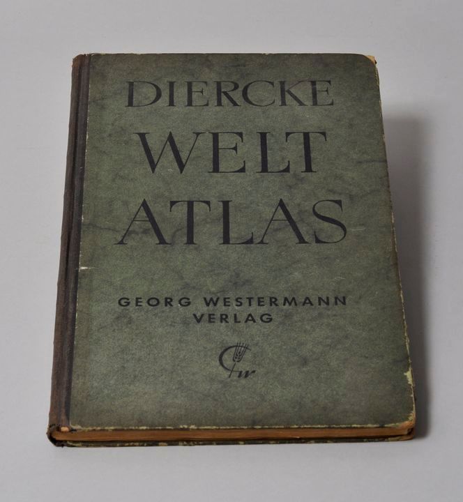 Weltatlas/ atlas of the word 世界地图集 Diercke Weltatlas.Georg Westermann Verlag，194&hellip;