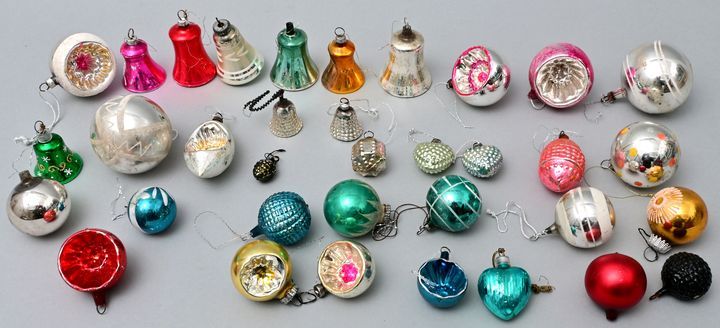 Konvolut Christbaumschmuck / Christmas tree decorations Mixed Christmas tree orn&hellip;