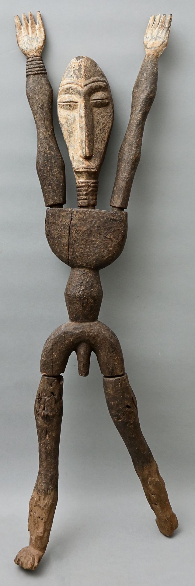 Null Statuette ubanga nyama, Congo, Legola-type wood, carved, anthropomorphic ma&hellip;
