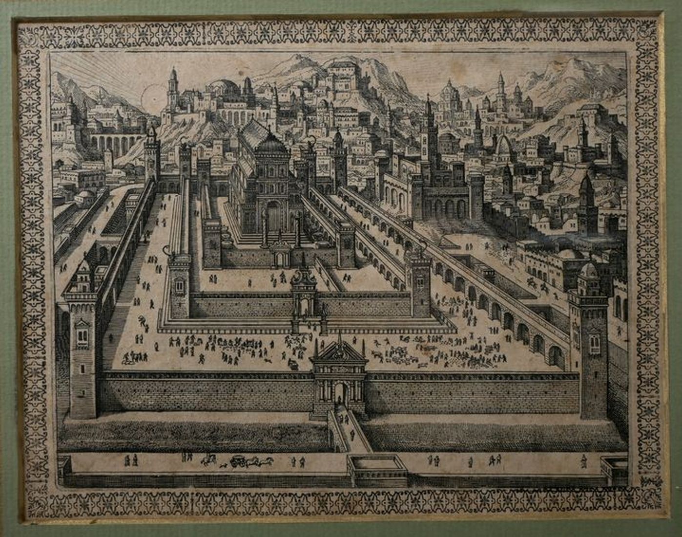 Null Mariette, Pierre (1634-1716) según Merian, Matthäus Tempel Salomonis. Graba&hellip;
