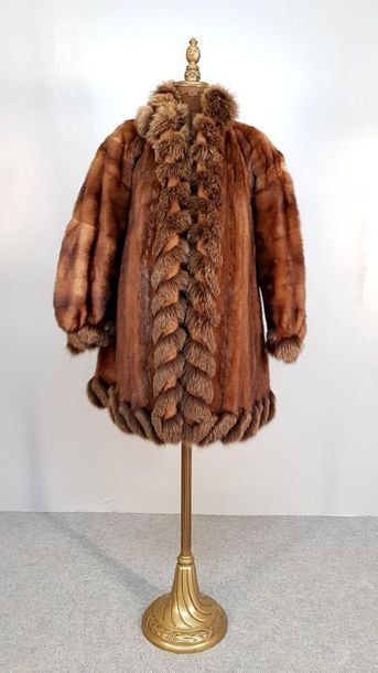 Null Yves SAINT LAURENT - Mink Fur Coat