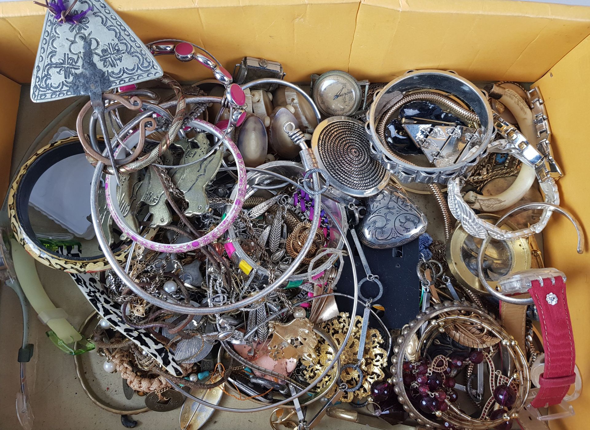 Null LOT of costume jewelry - wear and tear