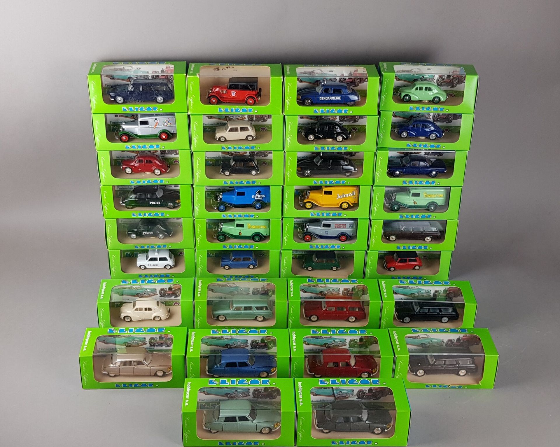 Null ELIGOR - 34 vehicles metal scale 1/43 in their original boxes (except one) &hellip;