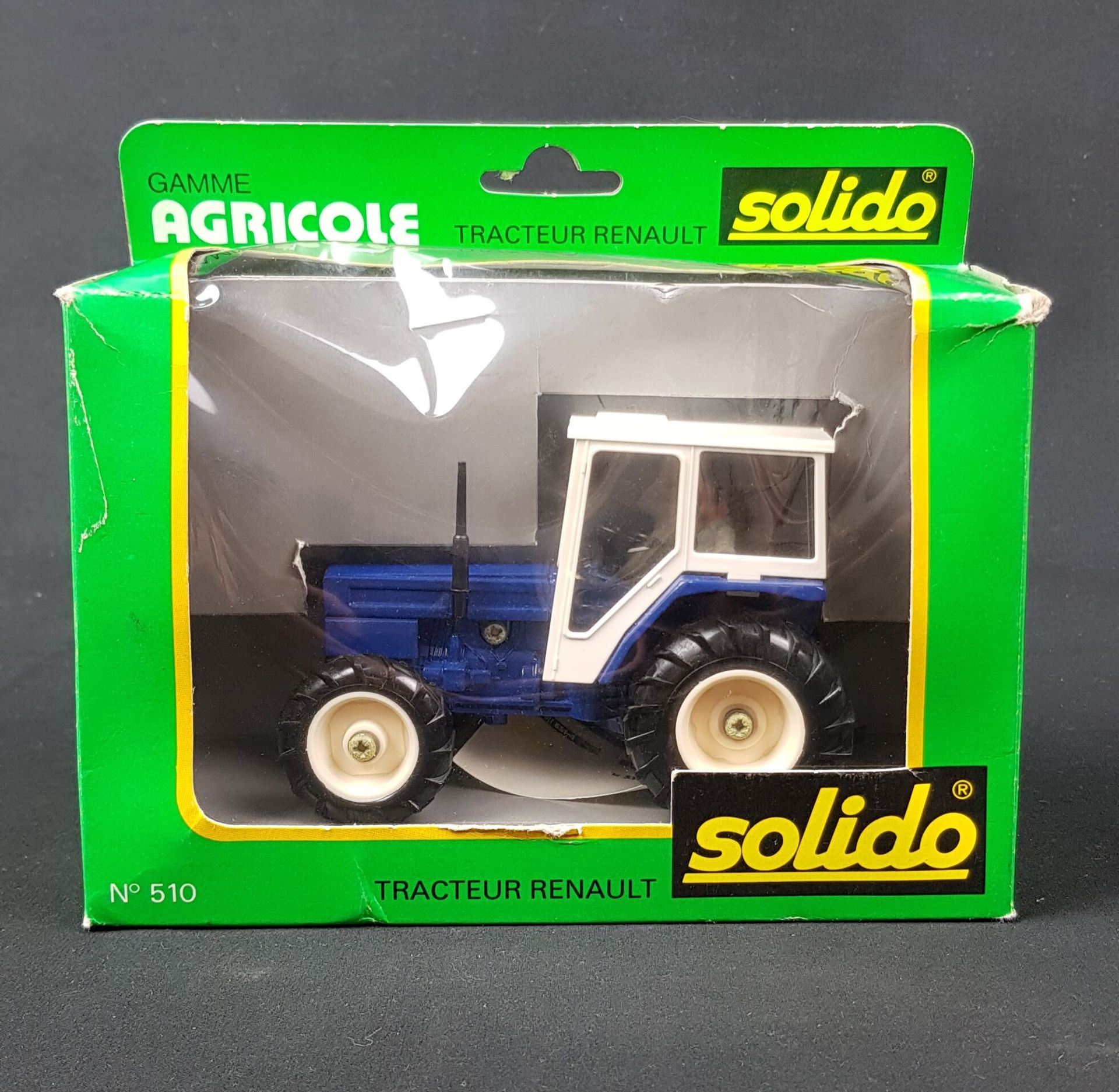 Null SOLIDO - Gamme Agricole Tracteur Renault n°510 échelle 1/43 dans sa boite d&hellip;