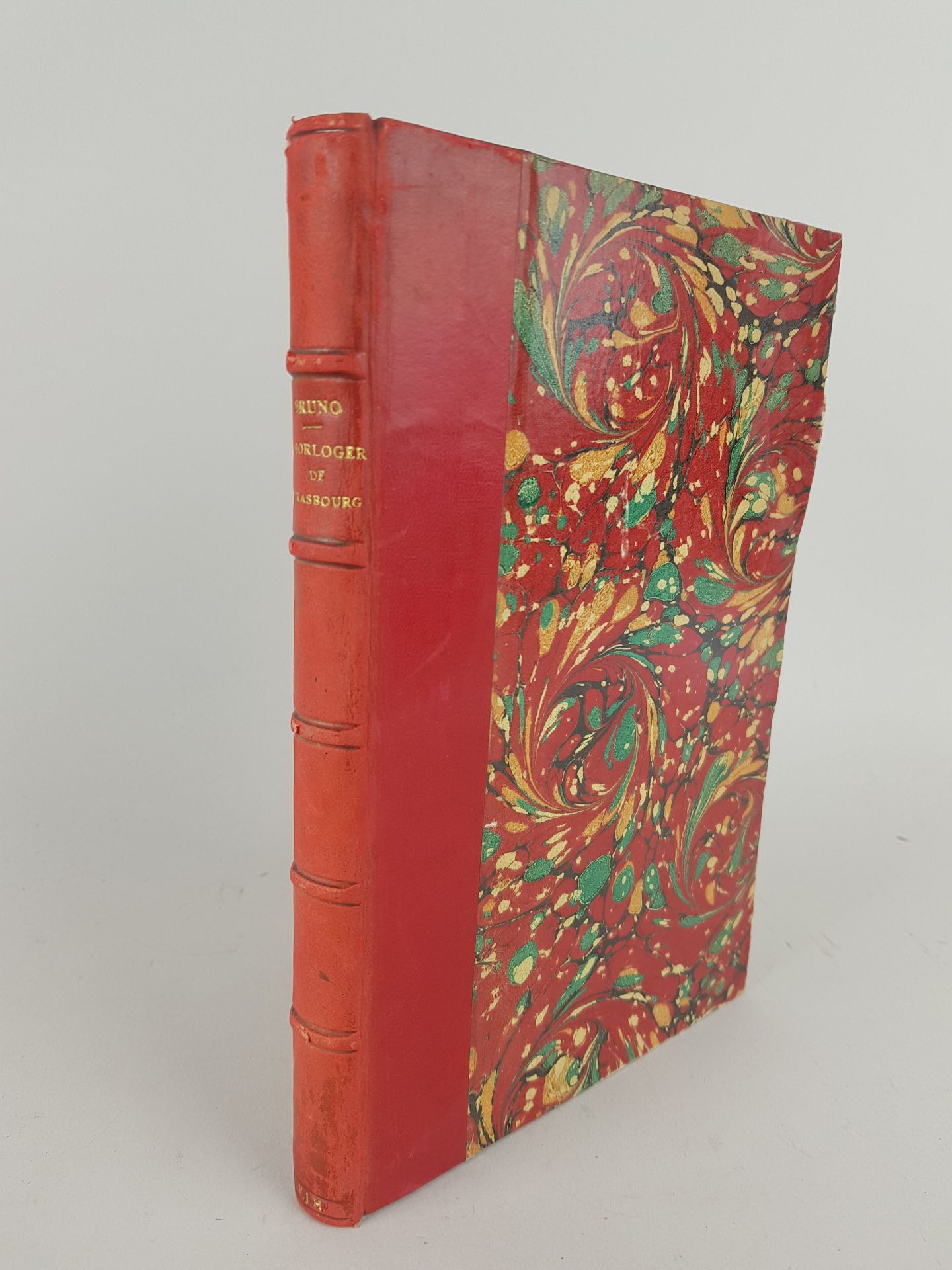 Null BRUNO Camille L'horloger de Strasbourg. Drama en verso París, 1894, in-8. 1&hellip;