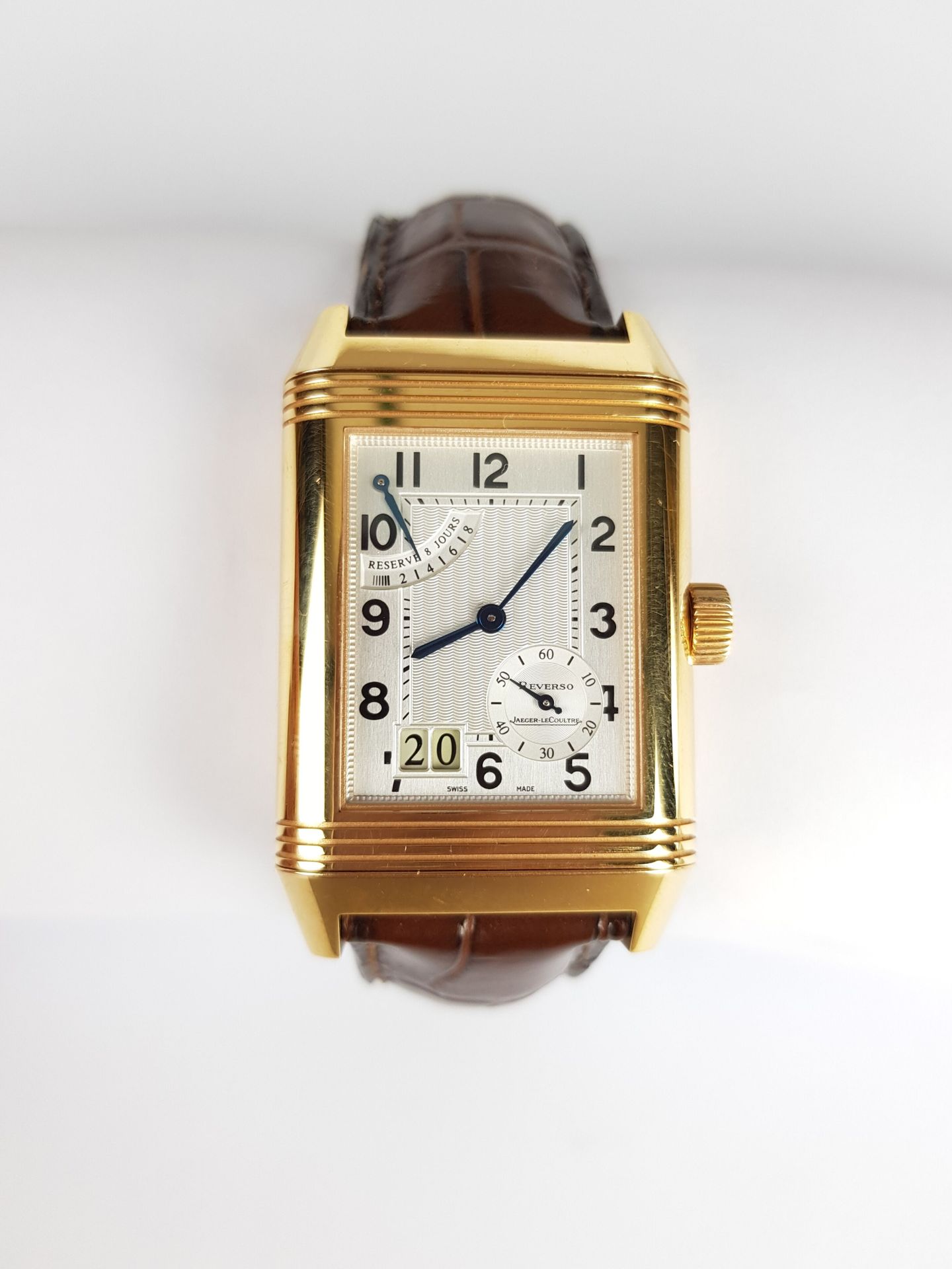 Null 
Precio inicial: 3.500 euros
JAEGER LECOULTRE
Reverso Grande Date
Reloj de &hellip;