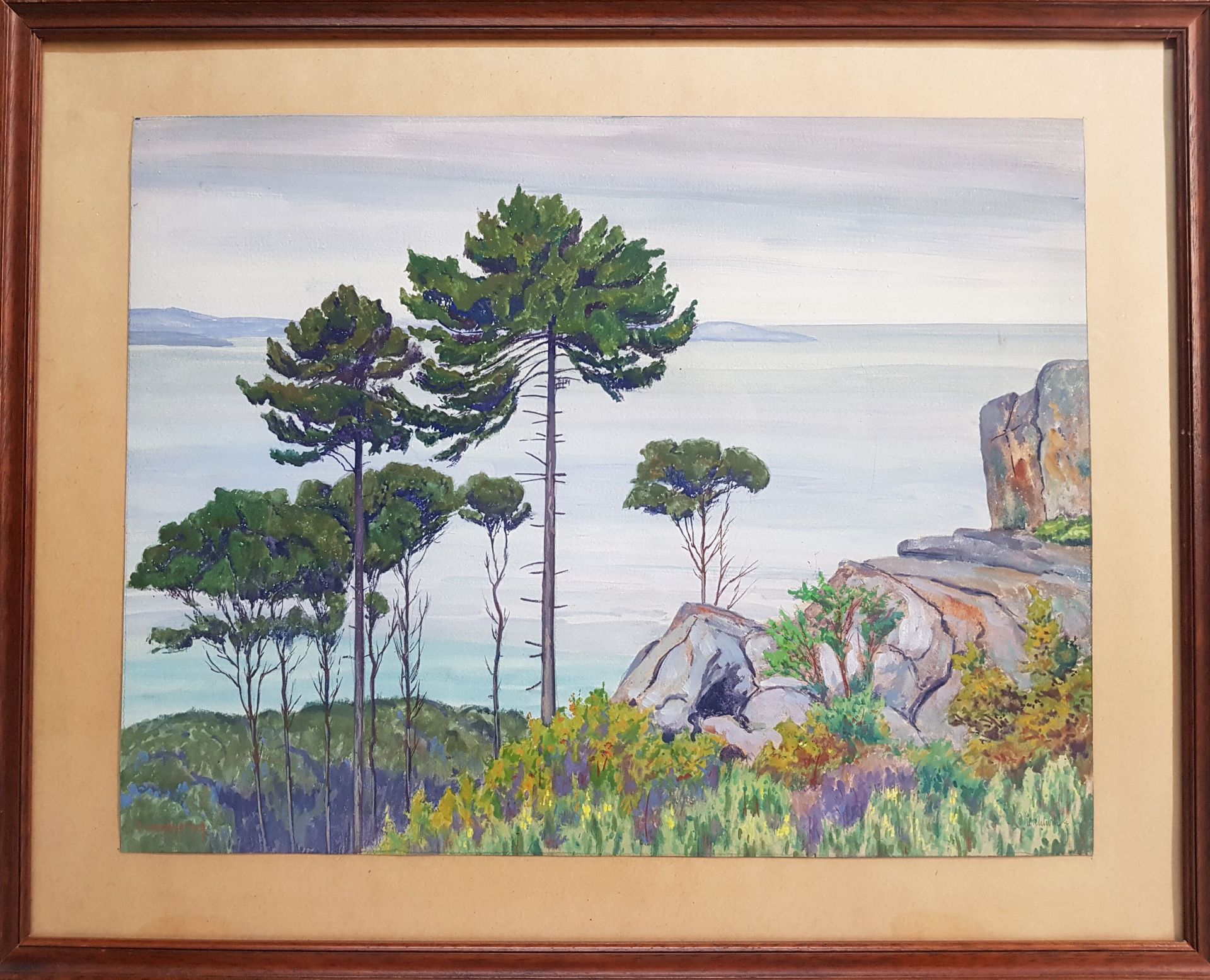 Null Paul LESCHHORN (1876-1952)

"Paysage Corse"

1927

Gouache et aquarelle enc&hellip;