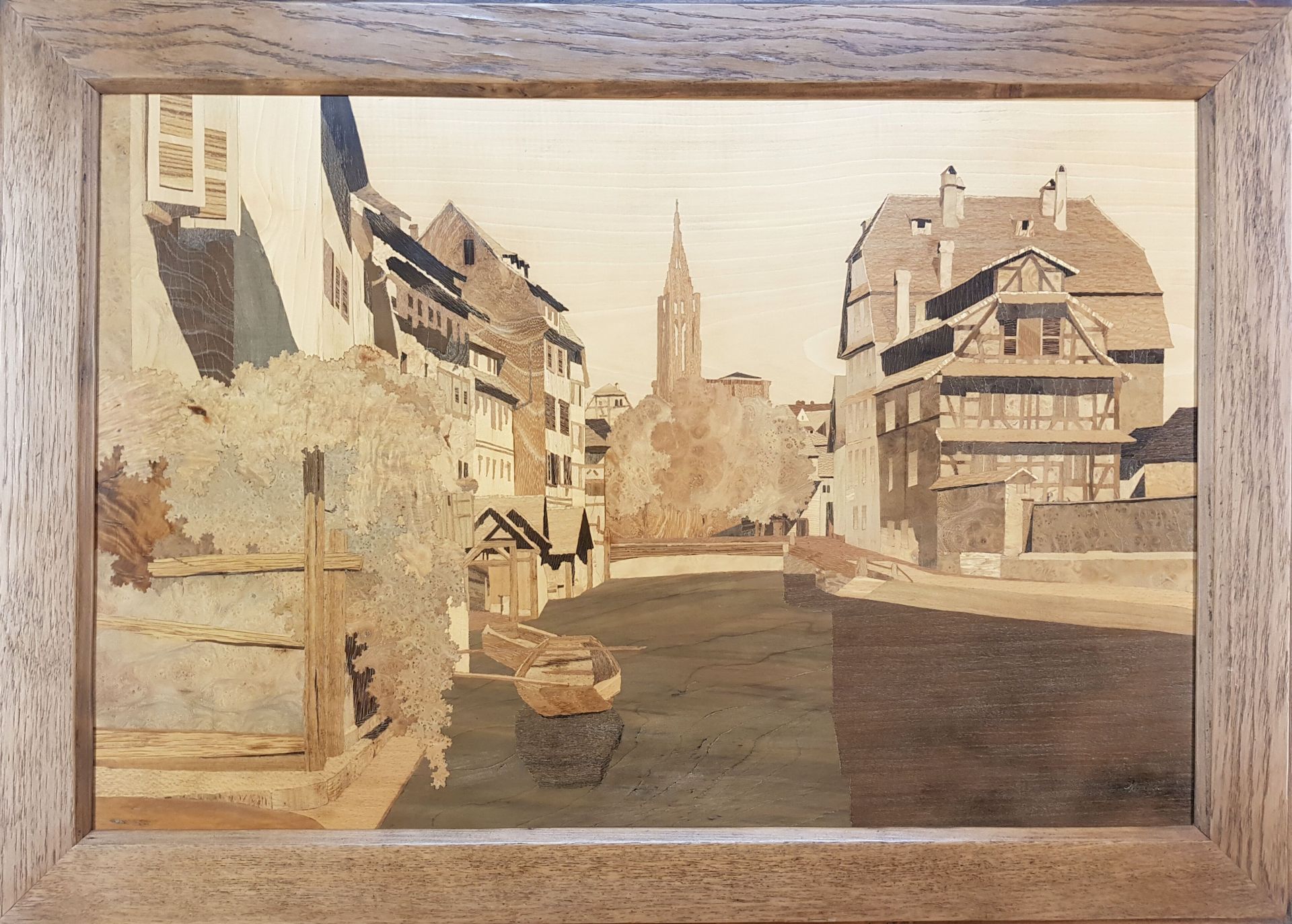 Null SPINDLER

"Vue de la cathédrale de Strasbourg, la Petite-France"

Marqueter&hellip;