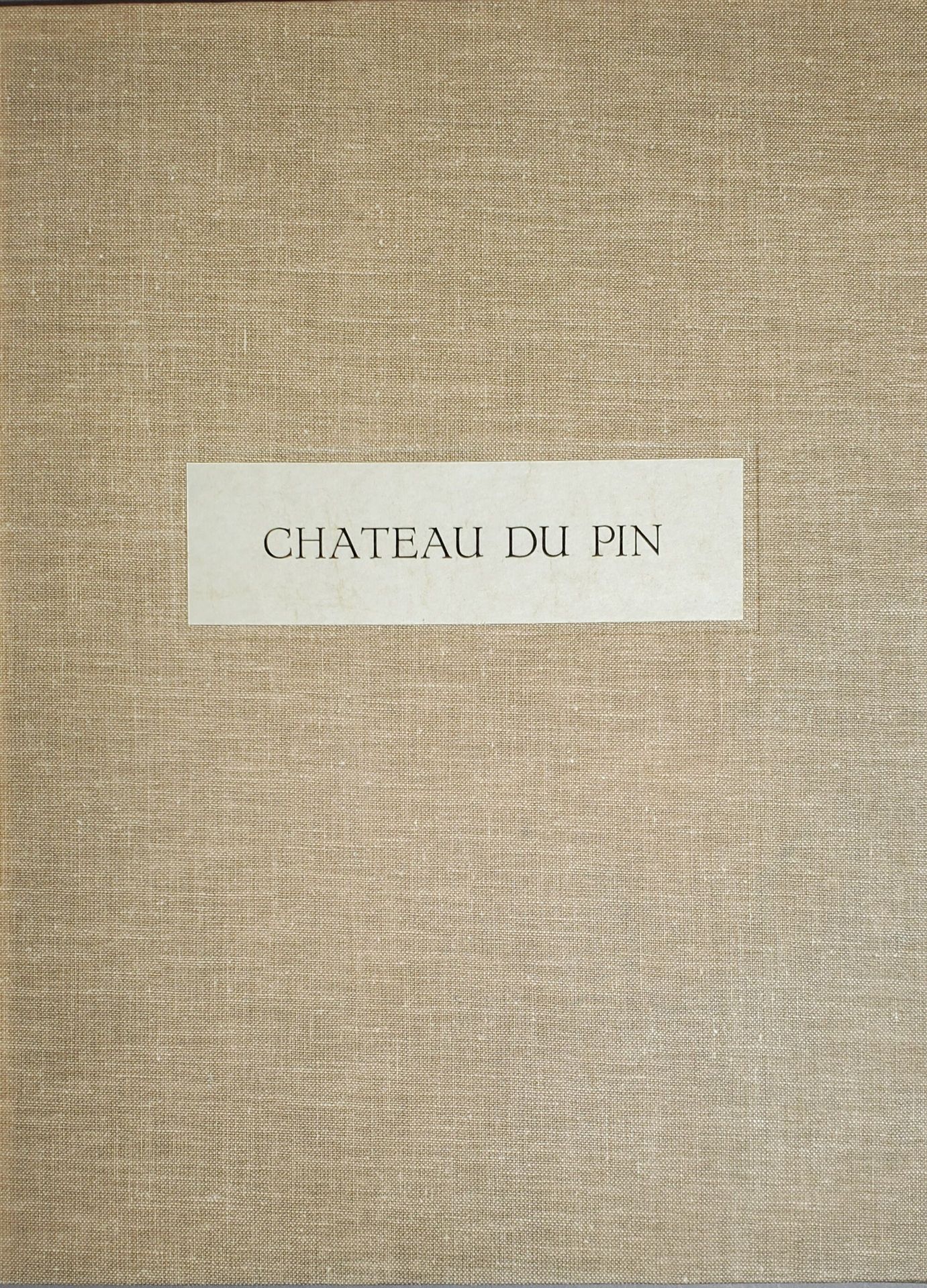 Null Gantner Bernard : Château du Pin. Suite de 5 estampes gravées. Chez l'auteu&hellip;