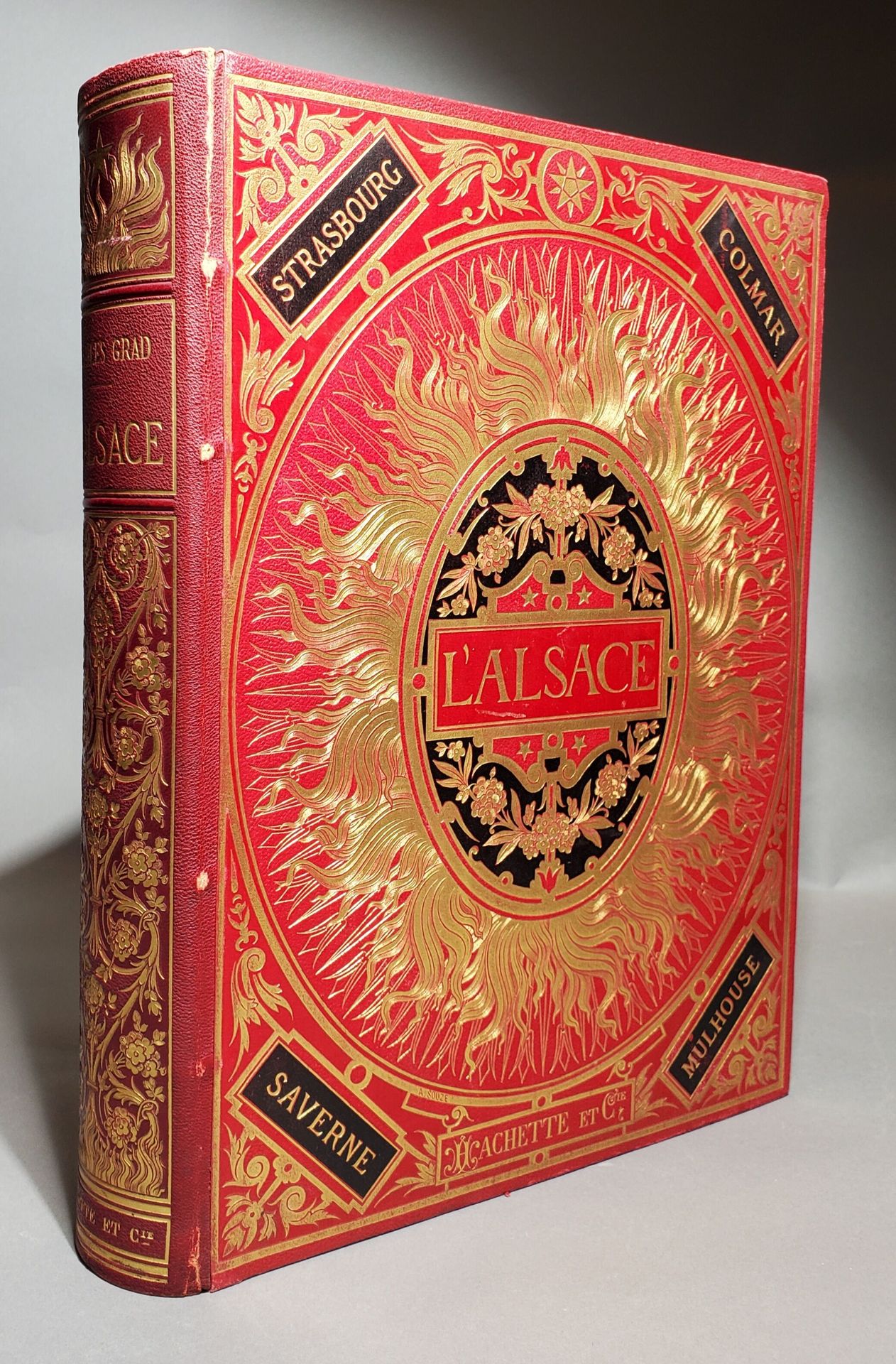 Null GRAD, Charles, "L'Alsace. Le pays et ses habitants" Paris, 1889, petit in-f&hellip;