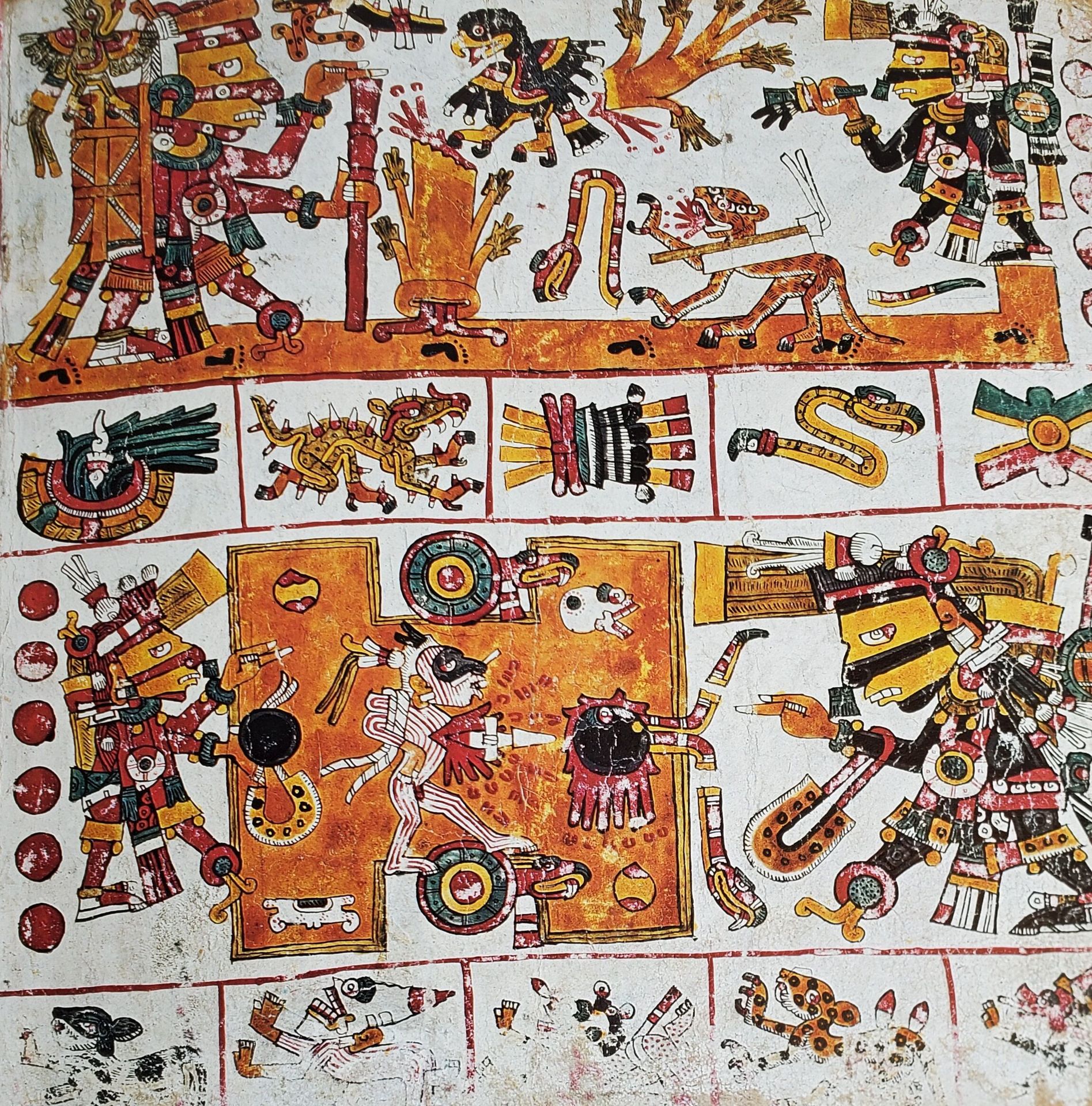 Null (Facsimile) - Codex Borgia. Fac-similé du Codex Borgia Messicano 1 de la Bi&hellip;