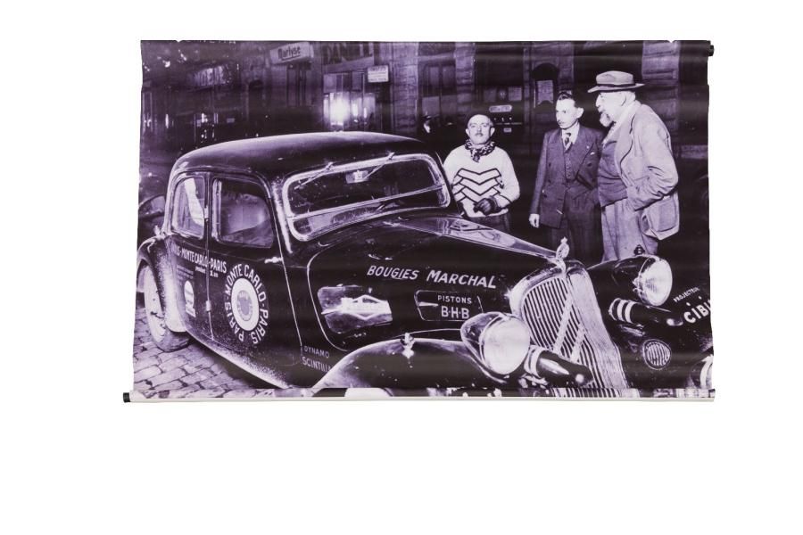 Null Affiche publicitaire "Le record François Lecot en Traction Avant" (100x150 &hellip;