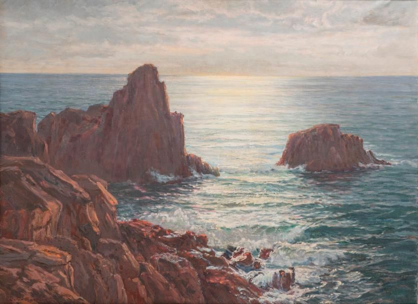 Null MAHOKIAN WARTAN (1869-1937)
Ile de Capri
Huile sur toile.
Signée « Wartan M&hellip;