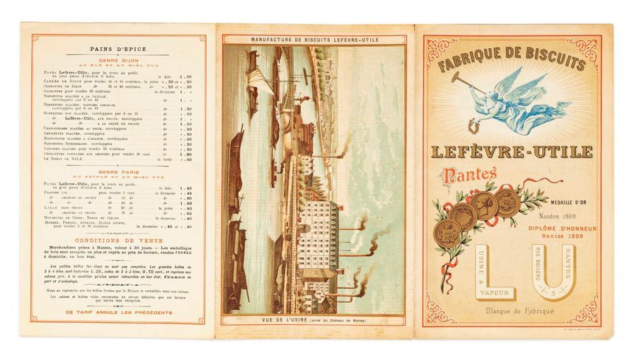 Null PREMIER TARIF LEFÈVRE-UTILE 

Conception Louis Lefèvre-Utile, vers 1886.?Ch&hellip;