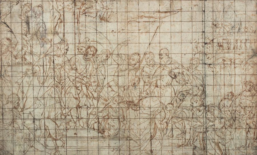 Ecole VENITIENNE du XVIe siècle, atelier de Paolo CALIARI dit VERONESE Saint Mar&hellip;