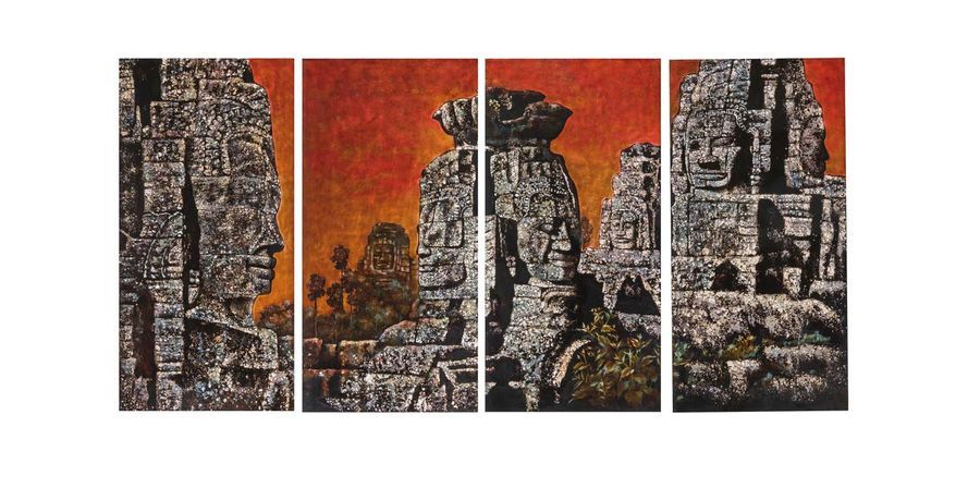 Null NGUYEN GIA TRI (1908-1993)

Le temple d’Angkor ou les visages serein de Bay&hellip;
