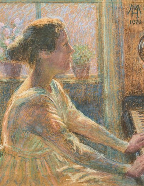 Null Hedwig MUNK (Actif au XXe)

La pianiste

Pastel

50,5 x 40,5 cm

Monogrammé&hellip;