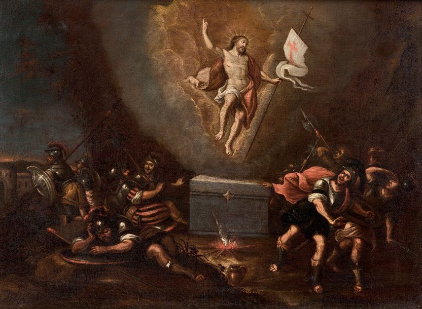 Null École FLAMANDE du XVIIe siècle

La résurrection du Christ

Toile

57,5 x 79&hellip;