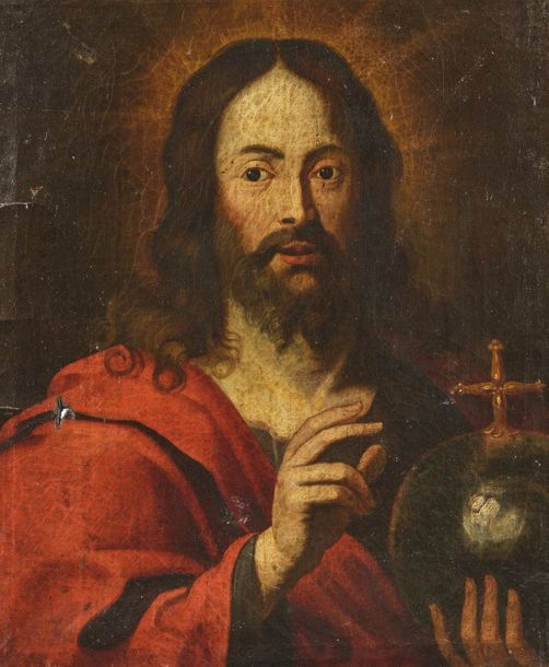 Null École FLAMANDE vers 1640, suiveur de Artus WOLFFORT

Salvator Mundi

Vierge&hellip;