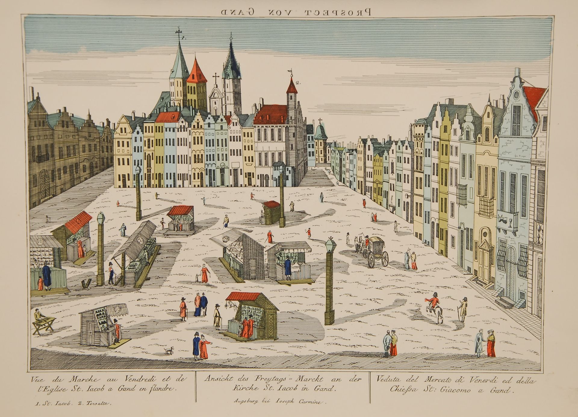 Null Set of six views of Ghent
Lithographic facsimile reproductions.