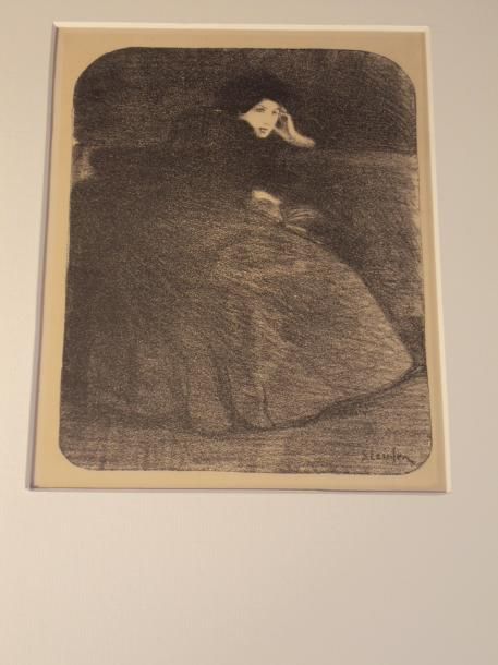 Théophile STEINLEN (1859-1923) Lot de trois estampes en noir et blanc 19 x 15 cm&hellip;
