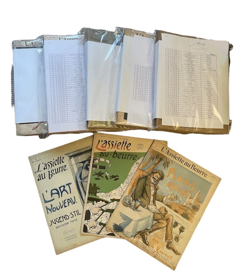 Null L'ASSIETTE AU BEURRE, 118 issues between 1906 and 1908. L'Assiette au Beurr&hellip;