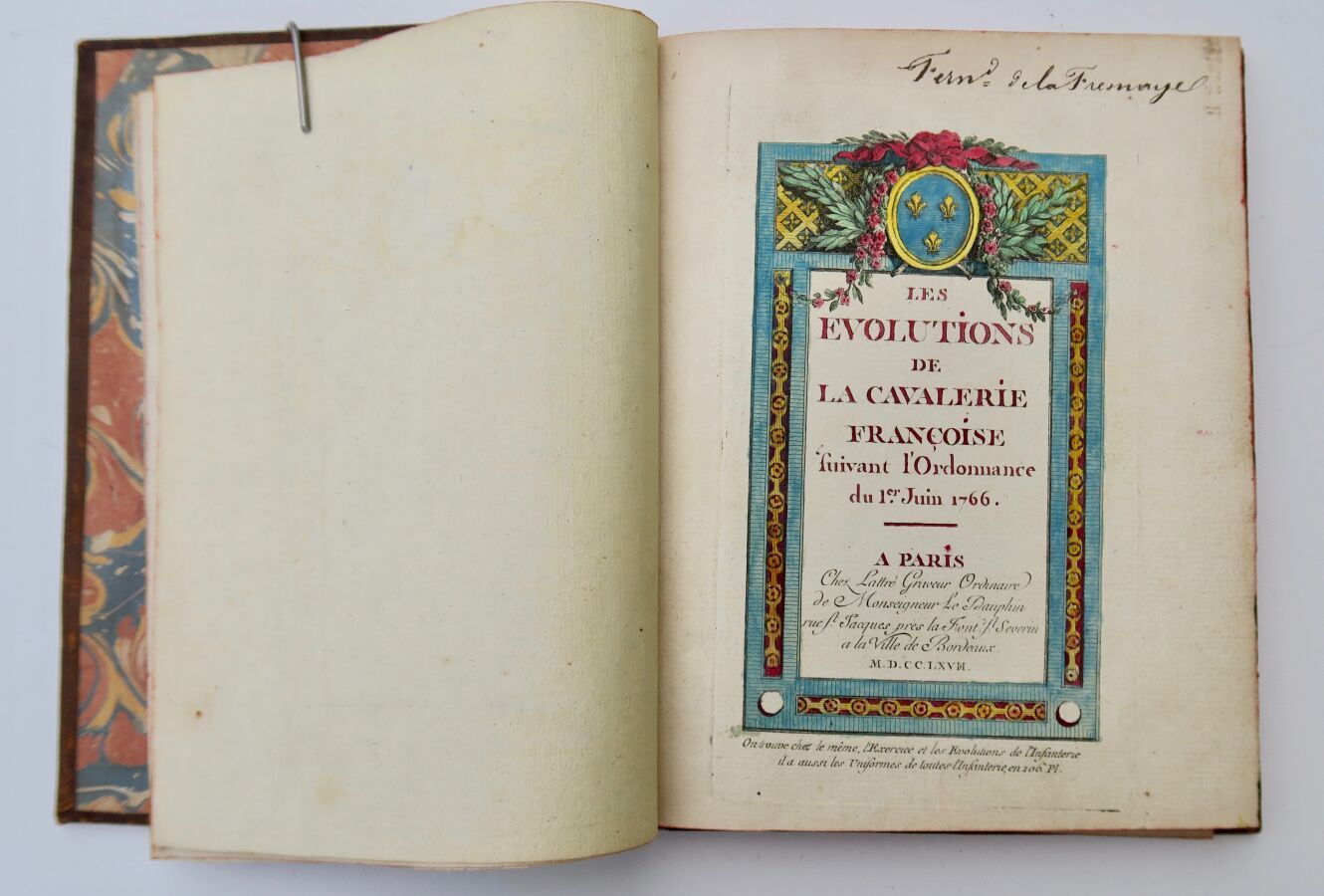 Null Book " Les évolutions de la cavalerie françoise suivant l'ordonnance du 1er&hellip;