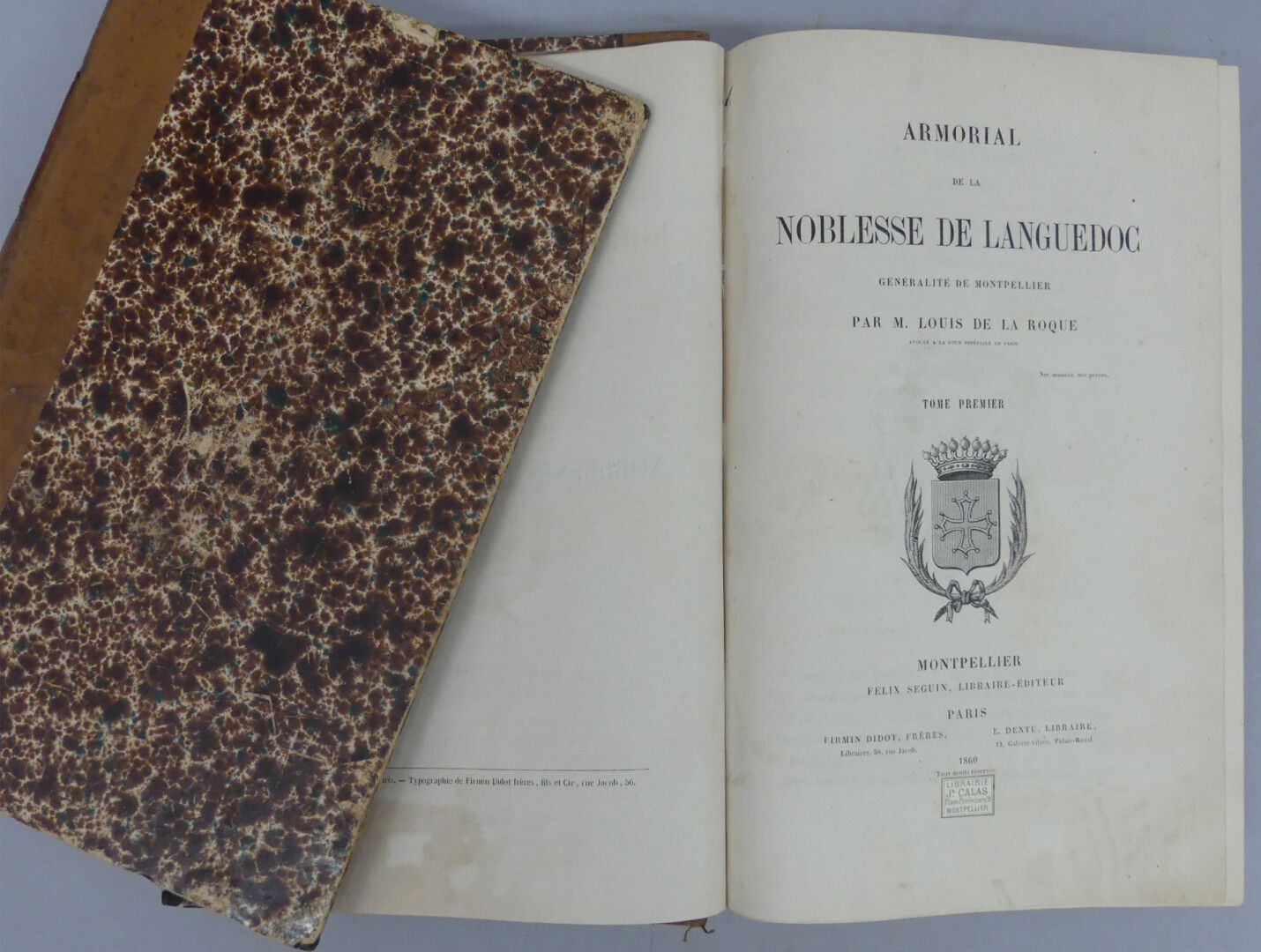 Null LA ROQUE (Louis de). ARMORIAL OF THE NOBILITY OF LANGUEDOC. Generalities of&hellip;