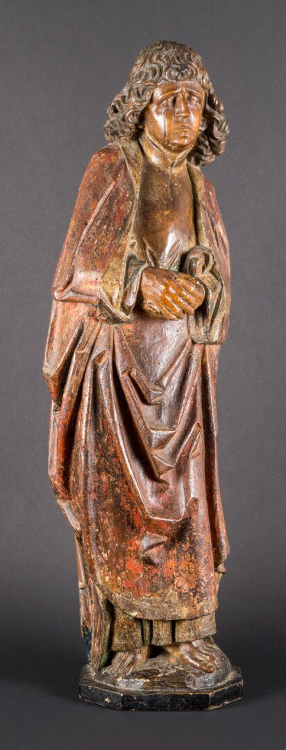 Null Allemagne du Sud, XVe siècle

Saint Jean de calvaire en bois sculpté et pol&hellip;