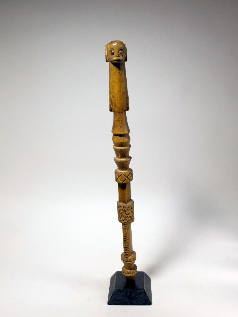 Null Bâton Fang (Gabon)

Intéressant sceptre/baton surmonté d'un visage. Le bâto&hellip;