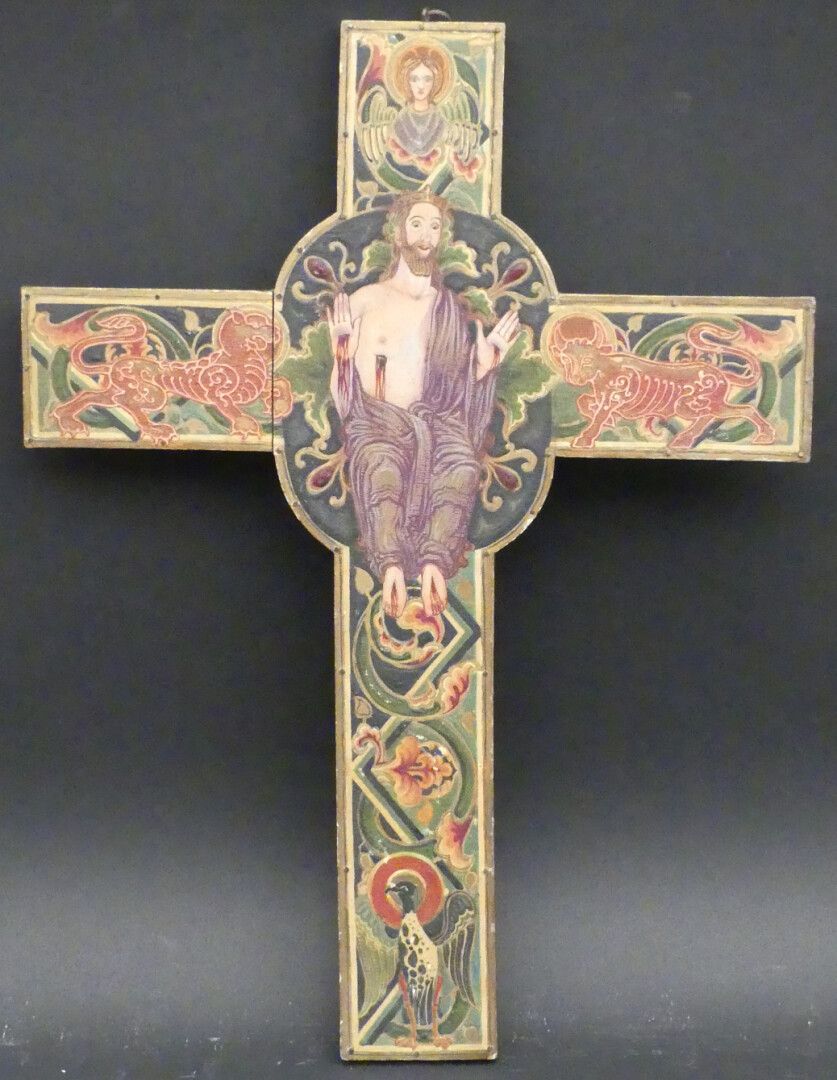 Null Camilo DIAZ BALIÑO (1889-1936)

Crucifix en bois peint, signé et daté "1933&hellip;