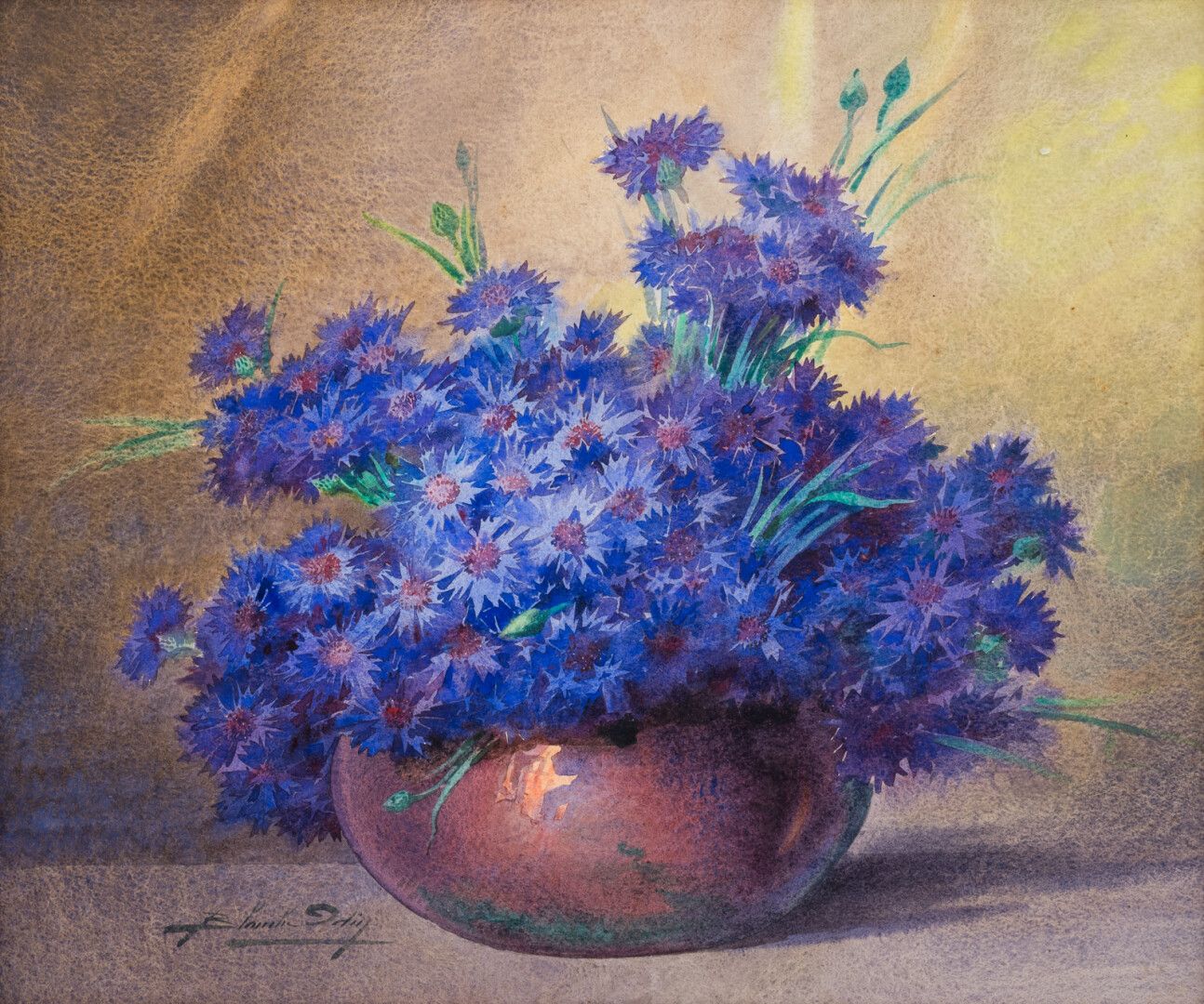 Null Blanche ODIN (1865 - 1957)

Bouquet de chardons

Aquarelle signée en bas à &hellip;