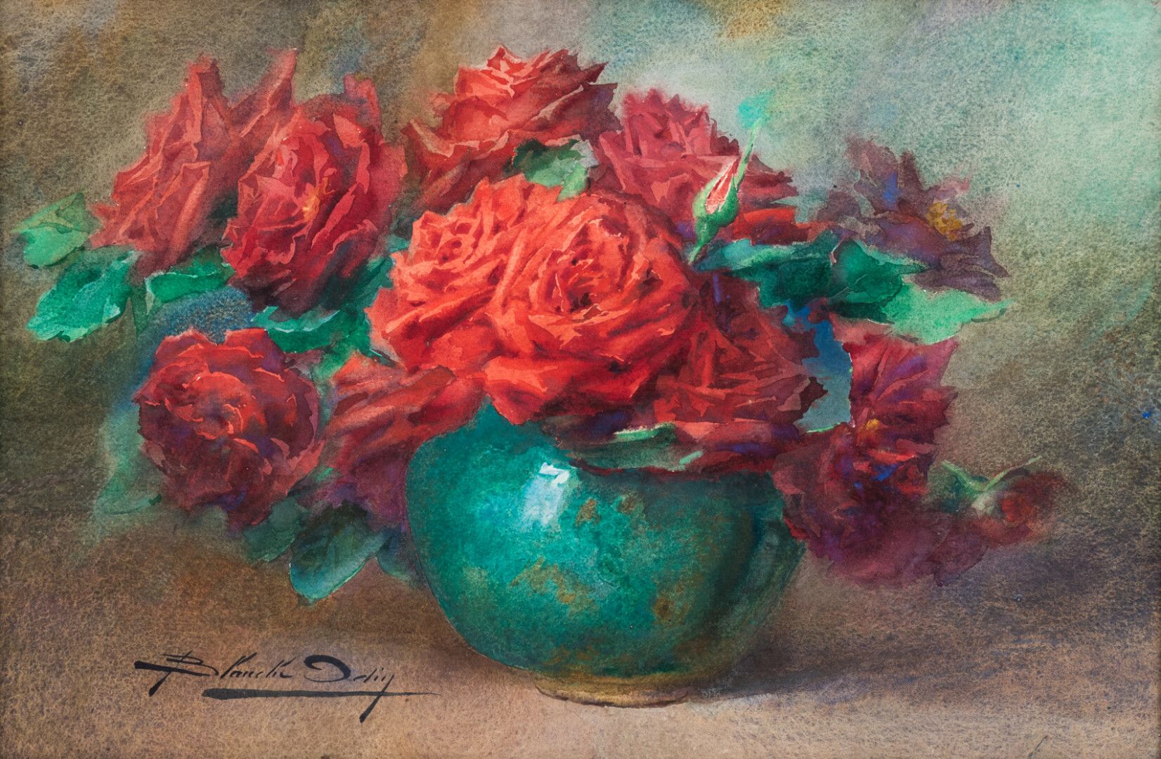 Null Blanche ODIN (1865 - 1957)

Bouquet de roses rouges

Aquarelle signée en ba&hellip;
